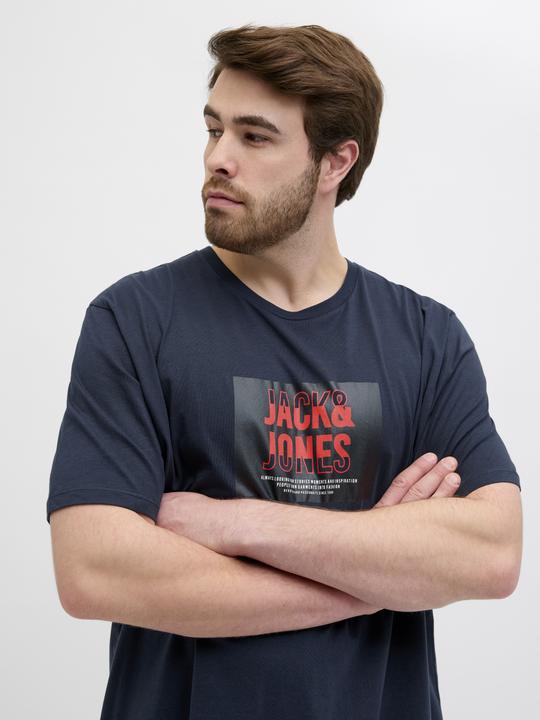 Actual product image Jack & Jones Plus Size Logo T-shirt T-shirt (4XL)