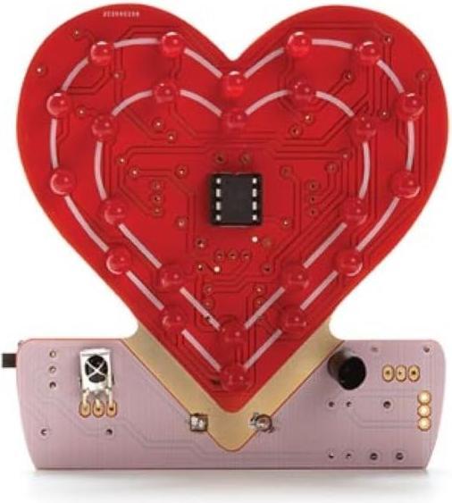 Actual product image Whadda Flashing Heart