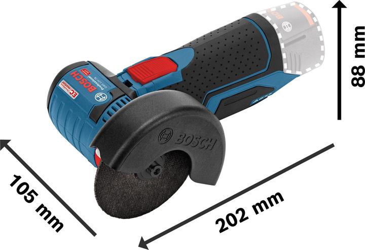 Actual product image Bosch Professional Gws 12v-76 (76 mm)