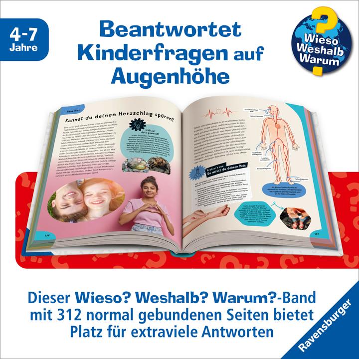 Produktbild Ravensburger Wieso? Weshalb? Warum? - Das Lexikon der Antworten (Deutsch, Andrea Erne, Andrea Schwendemann, Carola von Kessel, Dela Kienle, Lena Thiele, Sabine Lipan, Stefan Greschik, Susanne Gernhõuser, Tom Dauer, 2025)