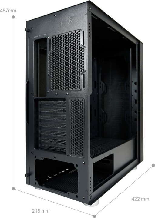 Produktbild LC-Power Gehuse 8000B ohne Netzteil retail (E-ATX, ATX, Mini-ITX, mATX)