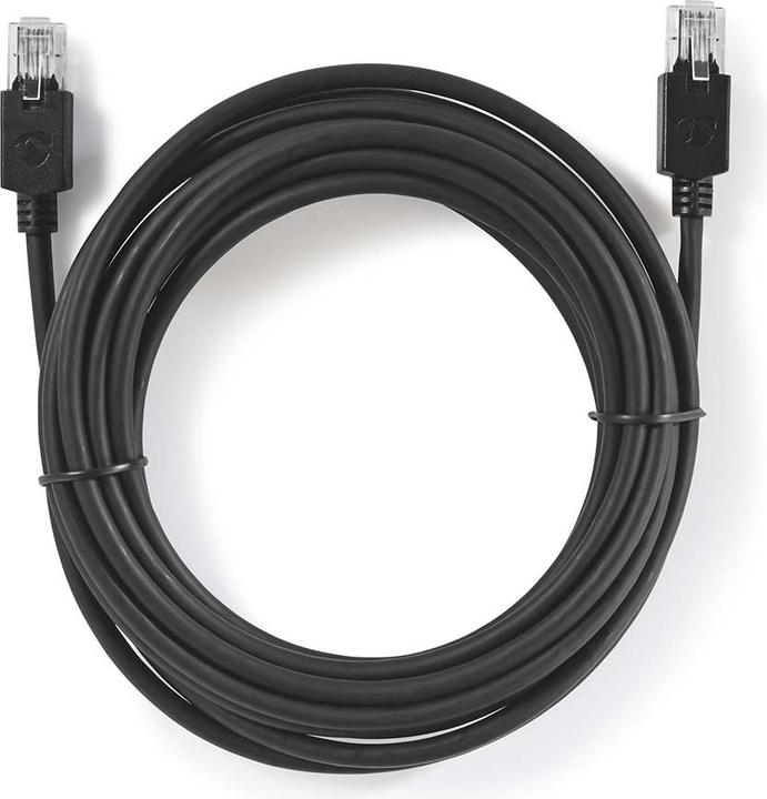 Actual product image Nedis Cat 5e cable - UTP - RJ45 plug - 20 m - round - LSZH - anthracite (U/UTP, CAT5e, 20 m)