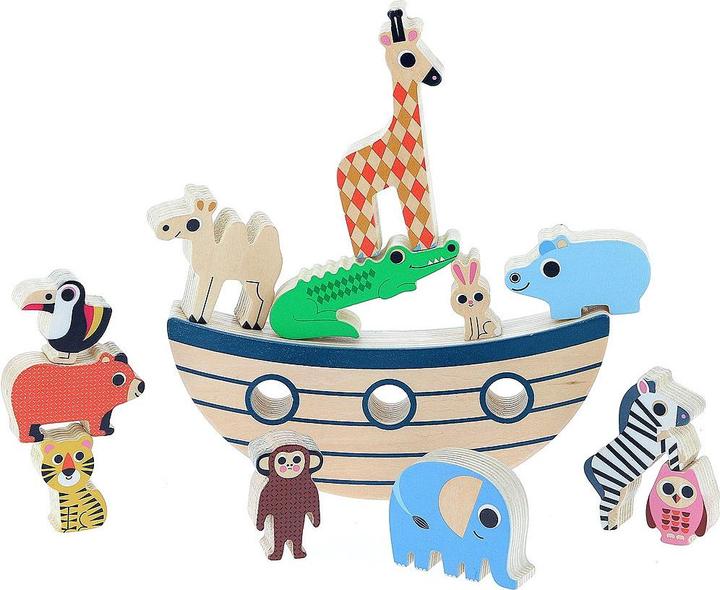 Actual product image Vilac Stacking Animals - Ark by Ingela P Arrhenius - (7629)