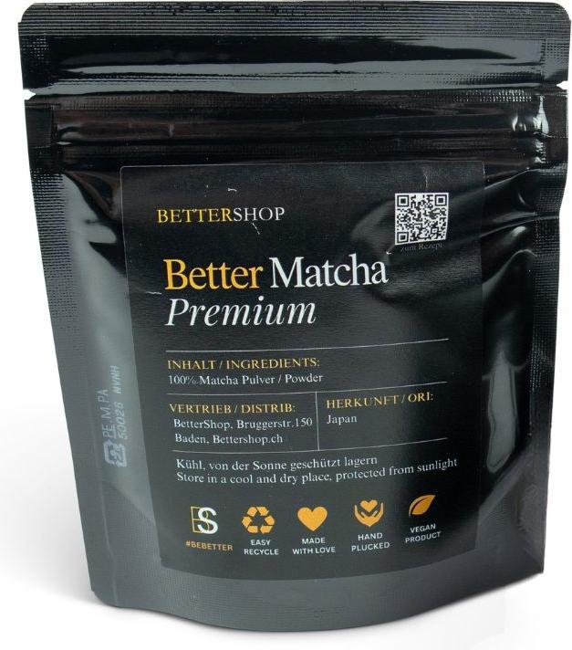 Image du produit BetterShop Better Bio Matcha (50 g)