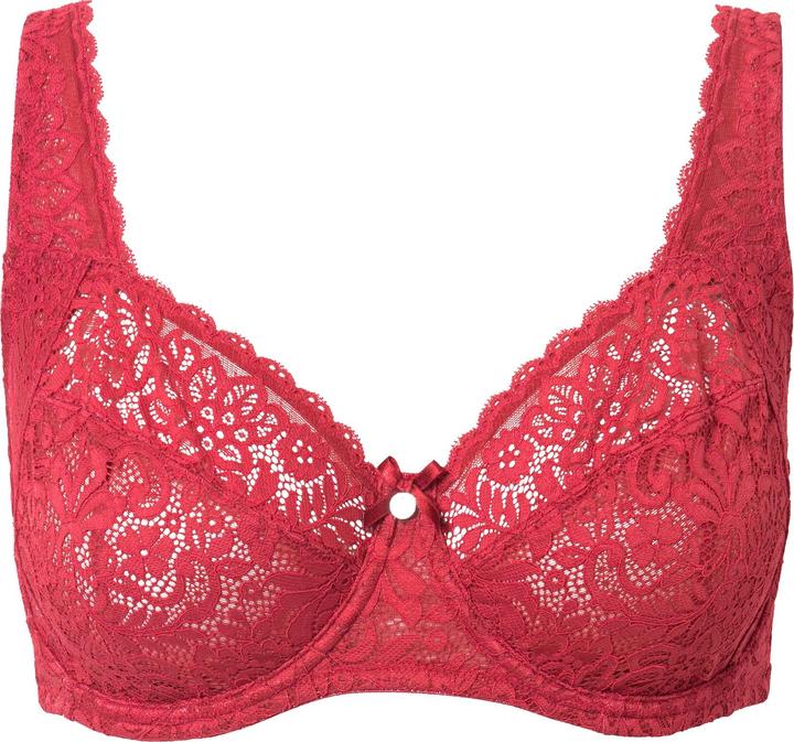Produktbild Ulla Popken Bügel-BH, Blütenspitze, Vollspitze, Cup C - E (85 G)