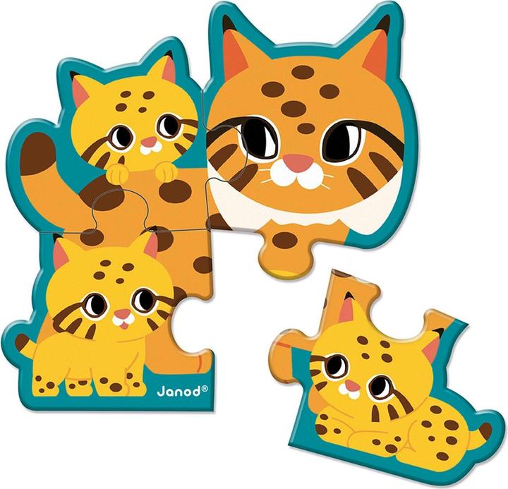 Produktbild Janod WWF Puzzle Tiere (20 Teile)