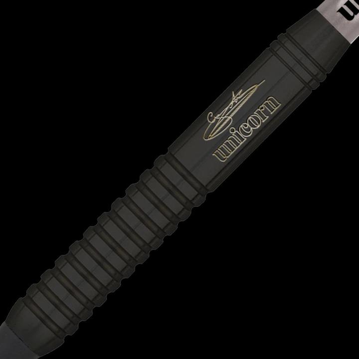 Actual product image Unicorn Black Brass Gary Anderson Soft Darts (17 g)