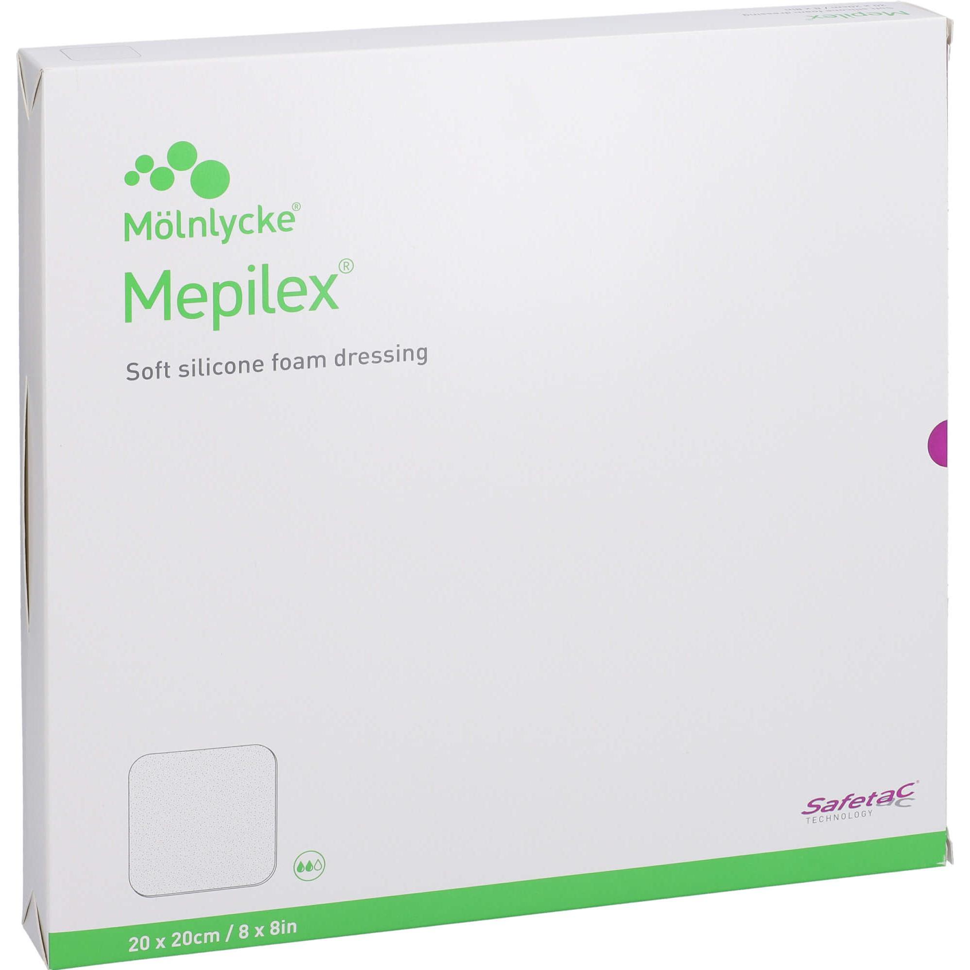 Mepilex, Verbandsmaterial, 20x20 cm Schaumverband, 5 St VER