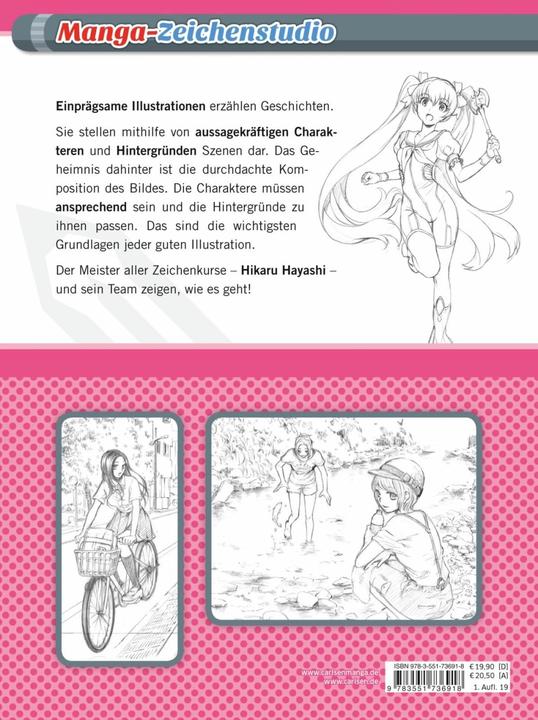 Produktbild Manga-Zeichenstudio: Figuren & Hintergründe (Deutsch, Hikaru Hayashi, 2019)
