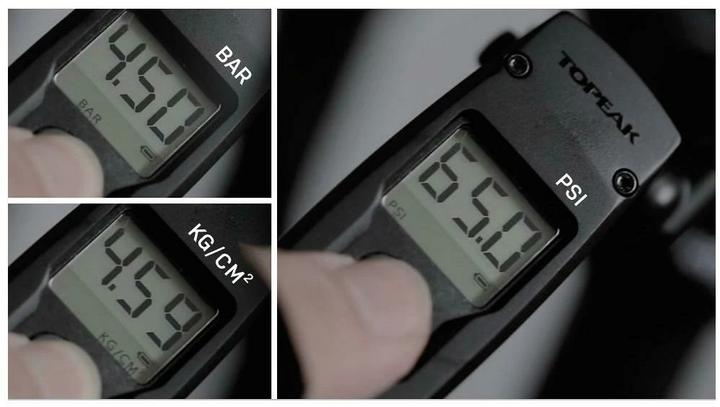 Actual product image Topeak Pocket Shock Digital