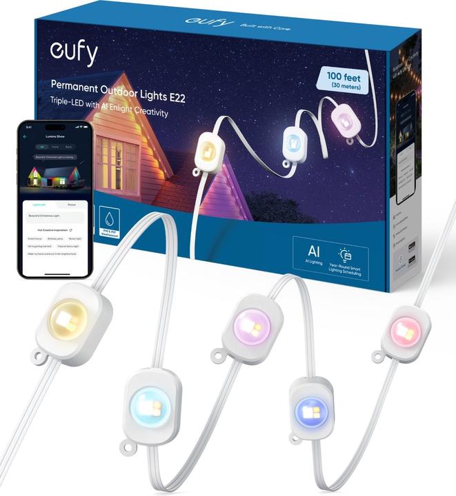 eufy Permanent Outdoor Light, 15m (15 m)