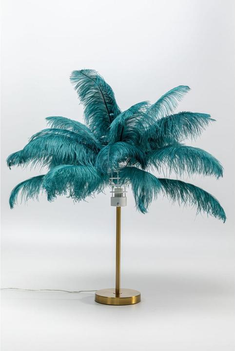 Image du produit Kare Design Lampe de table Feather Palm vert 60cm (E27)