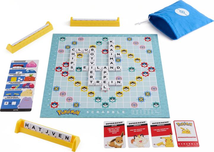 Image du produit Mattel Hxt31 Nl Scrabble Pokemon (Néerlandais)