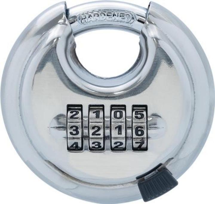 Abus Combinatie hangslot TCDI1/70 RVS Slothuis breedte 25 mm Staal gehard verchroomd Aantal...
