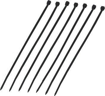 Actual product image AGI DATACOM Stahovacá páska (3.) Äerná 100ks (200 mm, 100 pcs.)