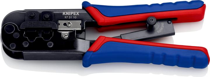 Image du produit Knipex Pince à sertir pour fiches Western (190 mm)
