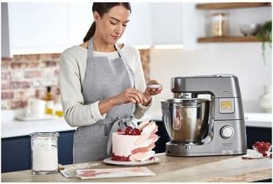 Image du produit Kenwood Robot de cuisine Chef Tit. 1400W 7+5LEdstSch Balance+Timer (1400 W)