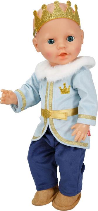 Produktbild Heless Puppenoutfit Winterprinz Luka mit Krone und Halsband - Grösse 35-45 cm
