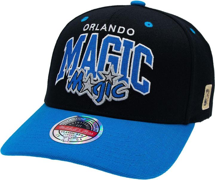 Produktbild Mitchell & Ness M&N Stretch Snapback Classic Red Cap - Orlando Magic (One Size)