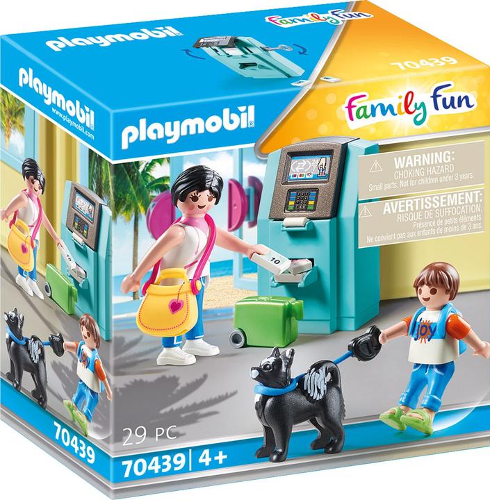 Immagine prodotto Playmobil Vacanzieri con bancomat (70439, Divertimento in famiglia Playmobil)