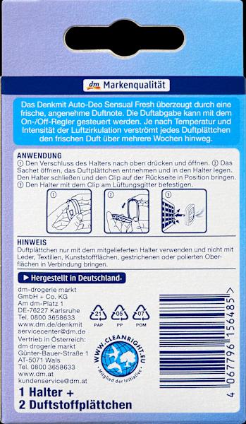 Produktbild dm Denkmit Autodeo Sensual Fresh