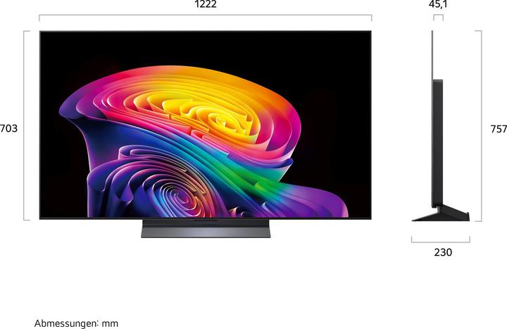 Actual product image LG OLED55C6ELB (55", C6, OLED, 4K, 2026)