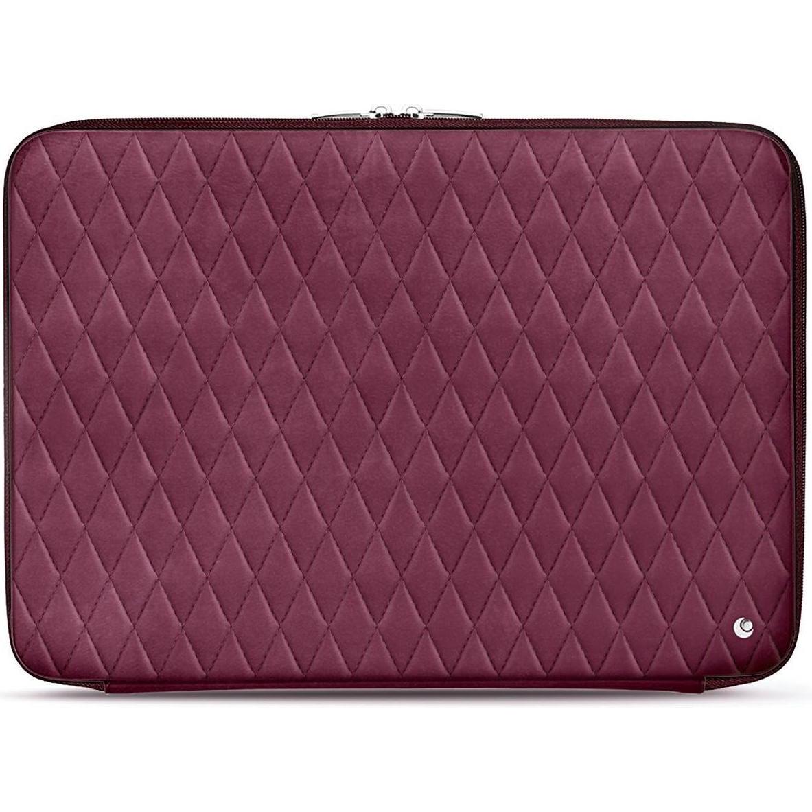 Noreve Lederhülle, Notebooktasche, Violett