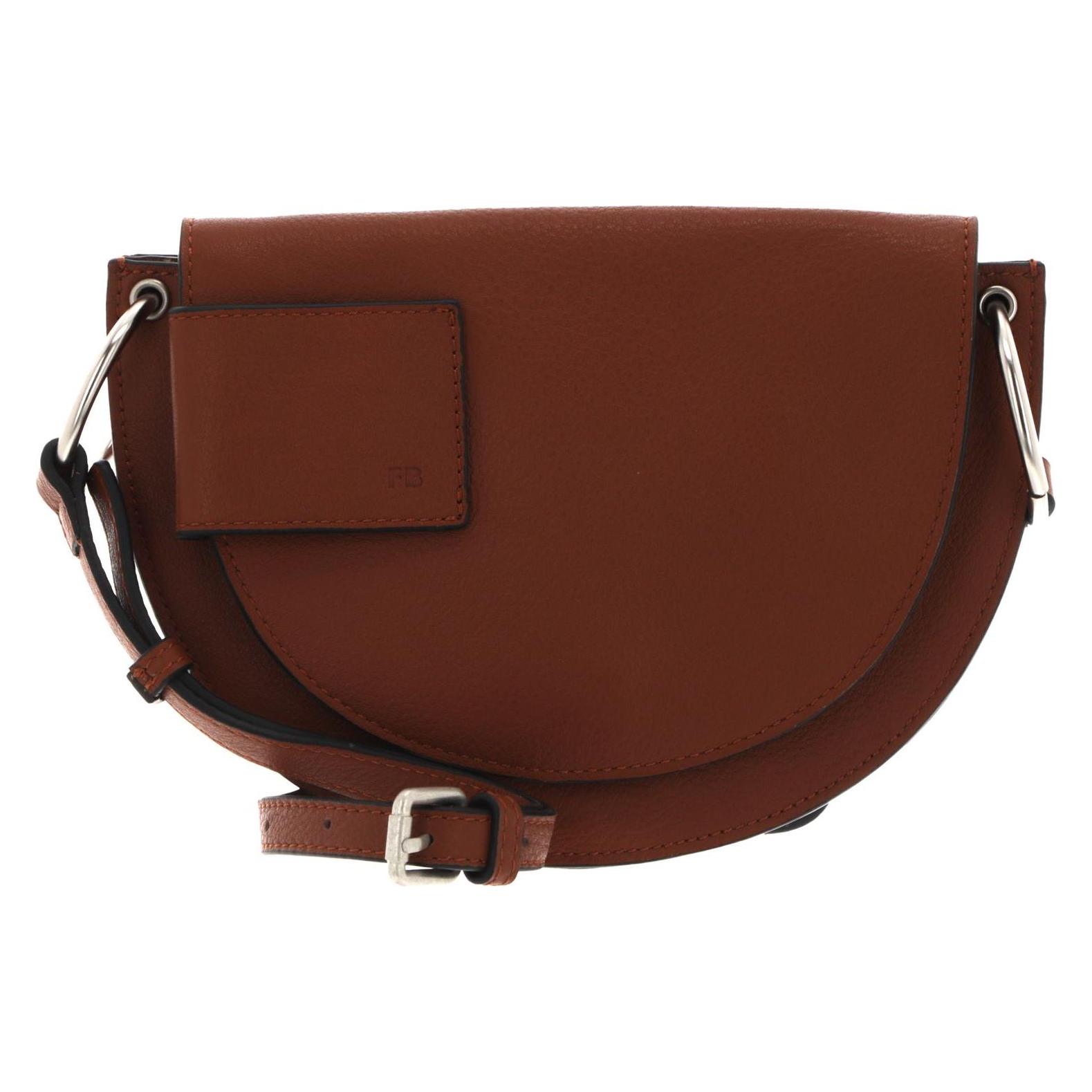 FredsBruder, Damen, Handtasche, Olivia Saddle Bag, Braun