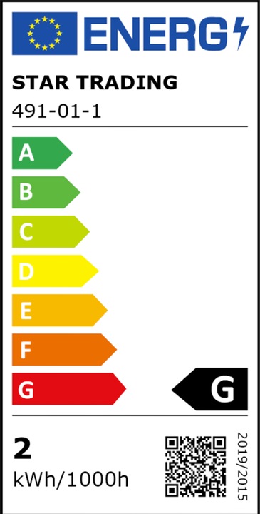 Energie-Label Star Trading System 24 Extra (10 m)