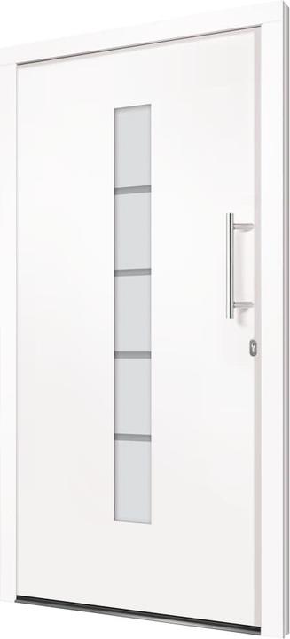 Produktbild Diverse Hardware Haustür Aluminium und PVC Weiss 100x210 cm