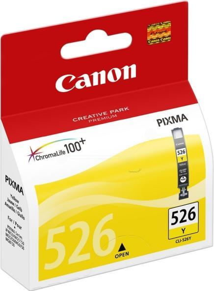 Actual product image Canon CLI-526 Y BLISTER W/SEC (Y)