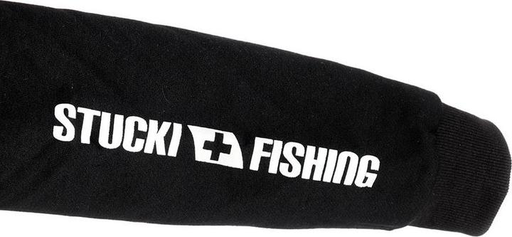 Immagine prodotto Stucki Fishing Hoodie Because Fanatics, Schwarz (L)