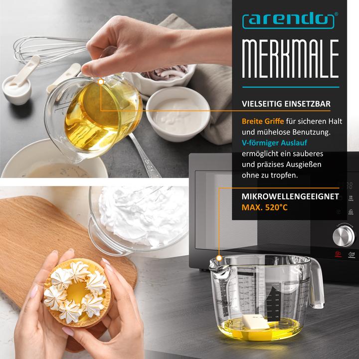 Actual product image Arendo Measuring jug set (1000 ml)