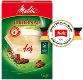 Actual product image Melitta Original 1x2 / 40 pieces