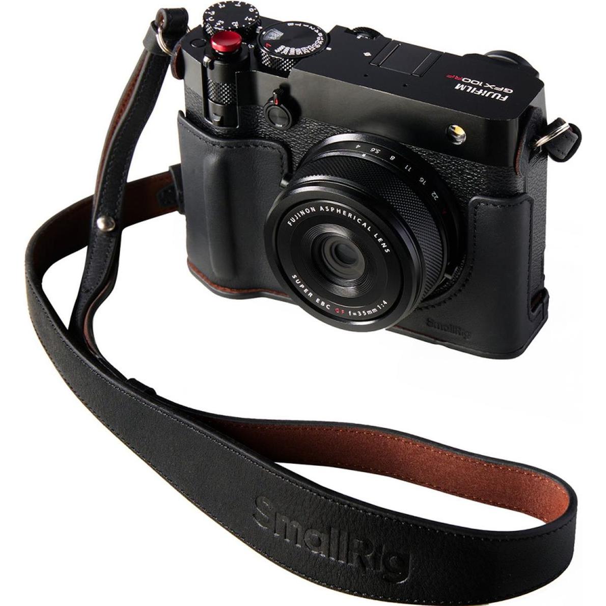 Smallrig Ledertaschen-Kit FüR Fujifilm GFX100RF Schwarz, Borsa Fotocamera, Nero