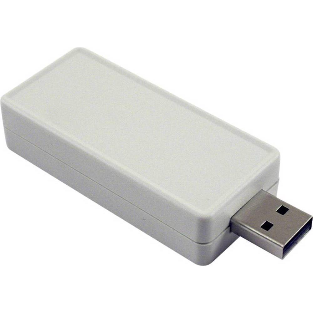Hammond USB-Gehäuse (Gehäuse), Elektronikzubehör + Gehäuse, Rot, Transparent