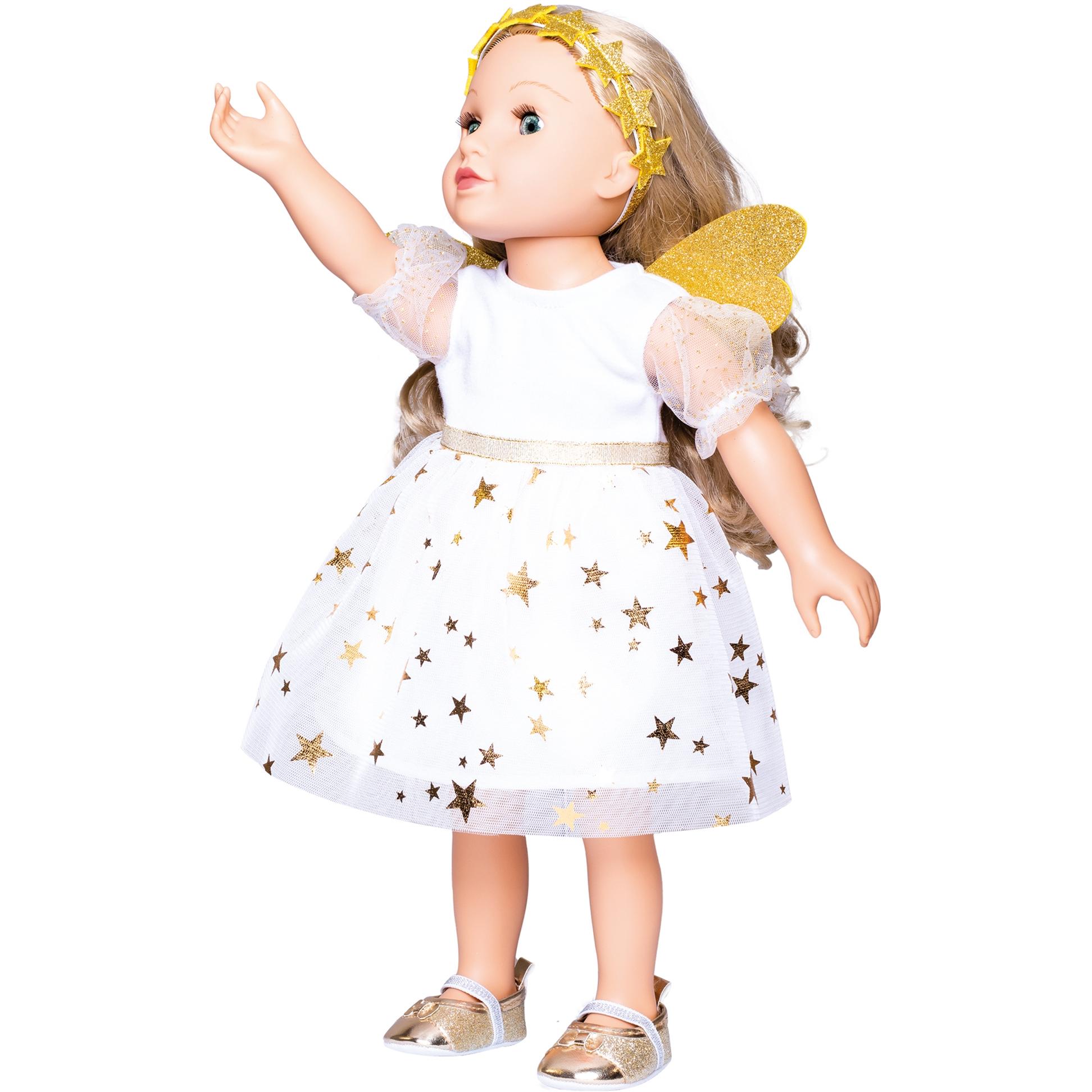 Thumbnail - Heless Puppenkleid Engel mit Sternen