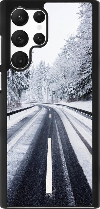 Produktbild PhoneLook Hülle Winter 22 Snowy Road (Samsung Galaxy S22 Ultra)