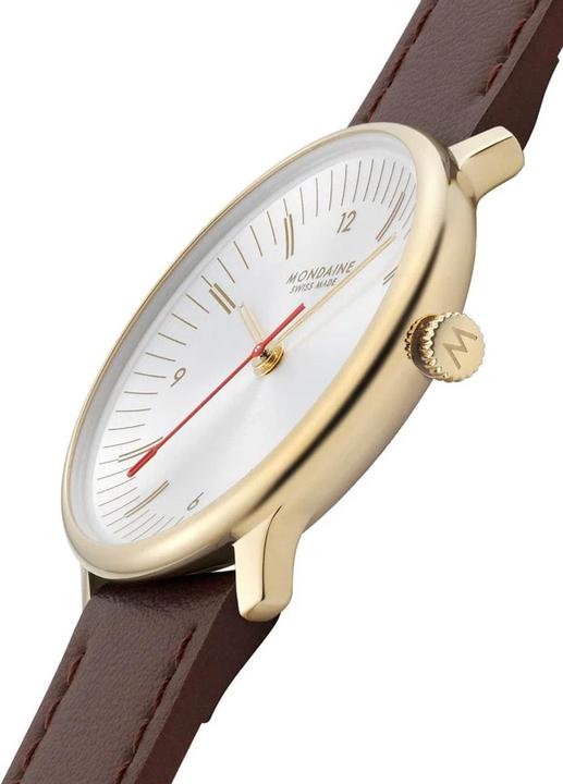 Immagine prodotto Mondaine MLE.33110.LGV Orologio da donna Doppio 33mm (Orologio da polso analogico, Fatto in Svizzera, 33 mm)