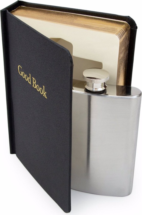 Actual product image Suck UK Flask In A Good Book
