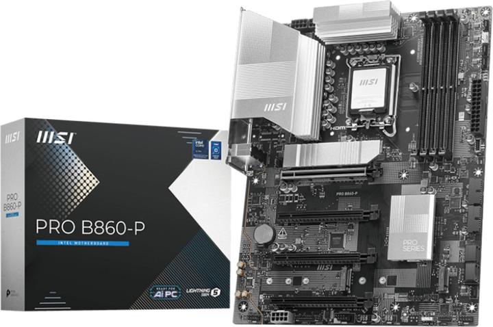 Actual product image MSI PRO B860-P (LGA 1851, Intel B860, ATX)