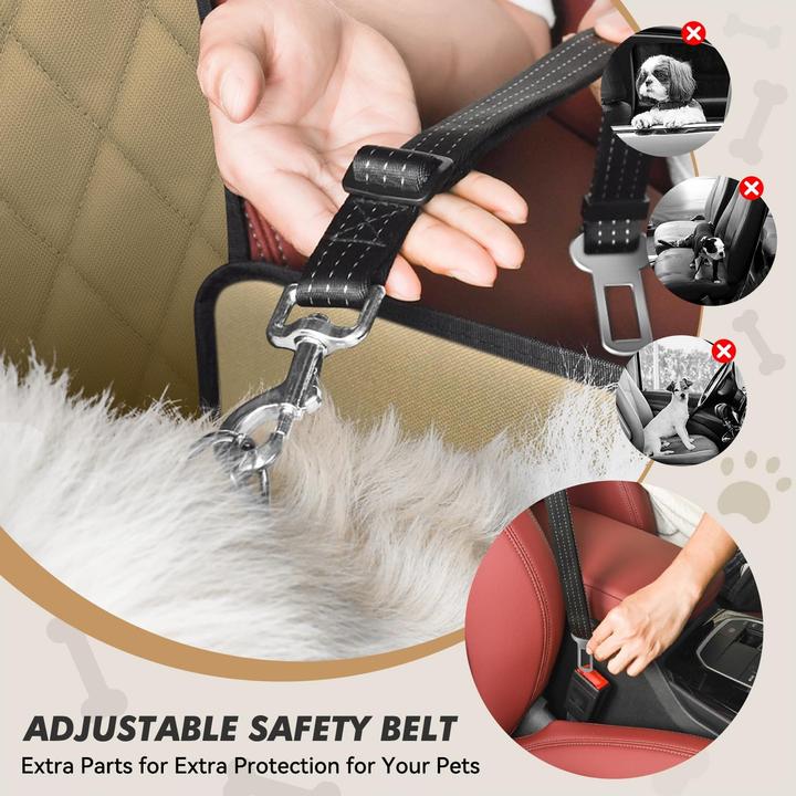 Image du produit Looxmeer Hundeautositz mit Sicherheitsgurten (Chien, Fermeture de sécurité)