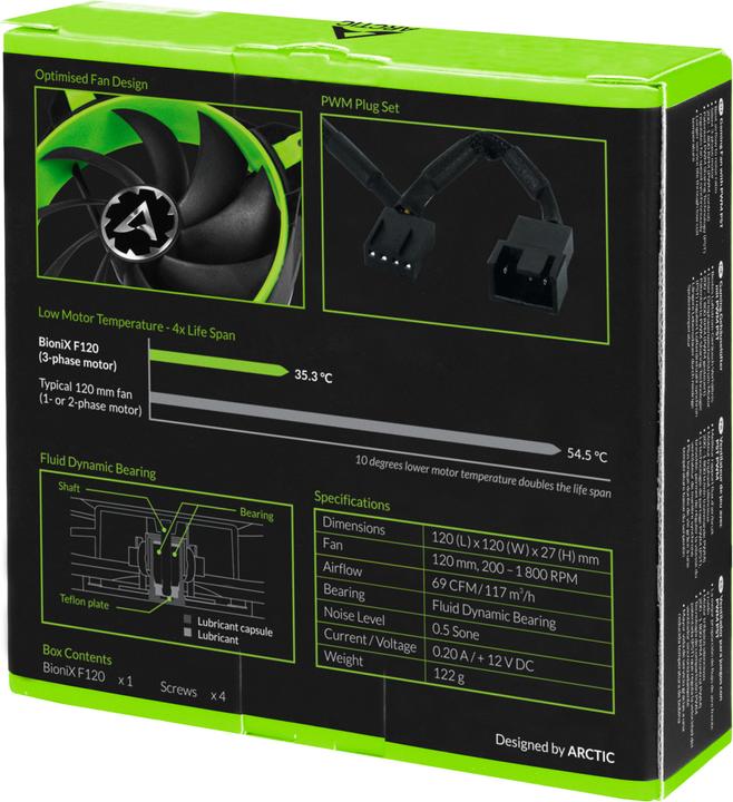 Immagine prodotto Arctic BioniX F120 (120 mm, 1 x)