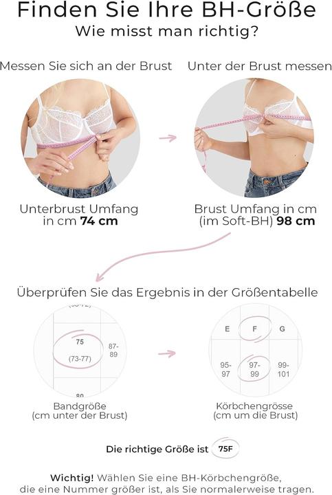 Produktbild Gorteks BH wattiert (Einzelpack, 85 E)