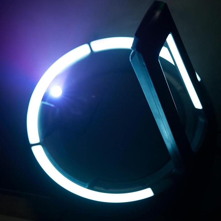 Produktbild Gravity GS LS A 01 B - Guitar GLOW STAND®, A-Form (E-Bass, E-Gitarre)