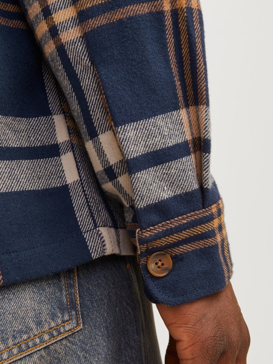 Image du produit Jack & Jones Jprraymond Melange Check Ls Overshirt Sn (XS)