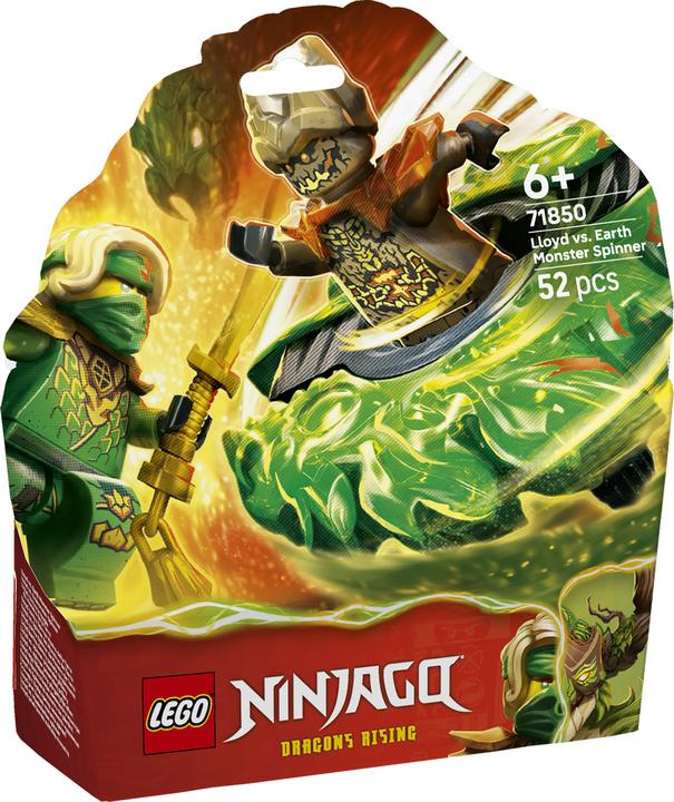 Produktbild LEGO Lloyd vs. Elementarmonster-Spinner (71850)