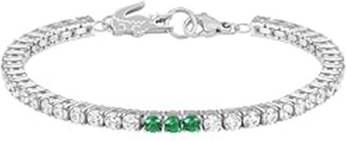 Lacoste - Dazzling tennis bracelet for women Duchess 2040278 (16.50 cm, Edelstahl)