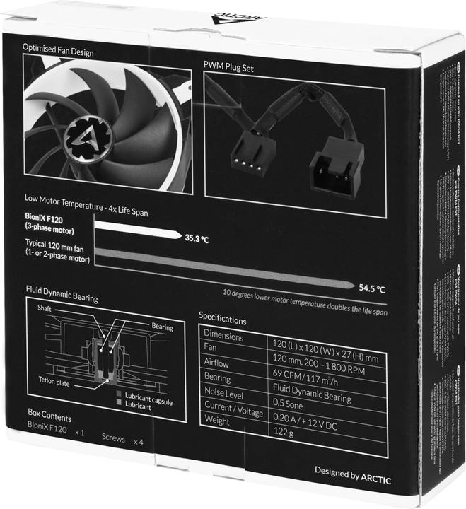 Actual product image Arctic BioniX F120 (120 mm, 1 x)