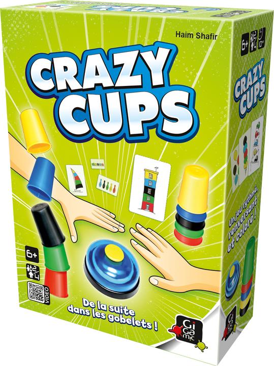 Produktbild Gigamic Crazy Cups (Französisch, 2 - 4 Spieler)